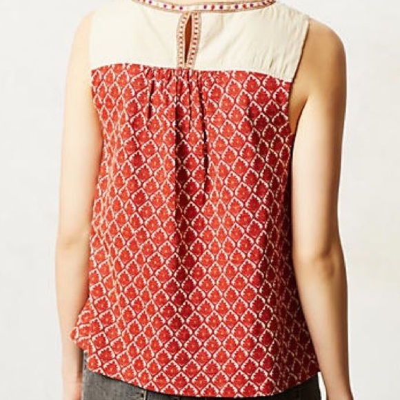 Anthropologie Akemi + Kin Embellished embroidered Top - Picture 2 of 8